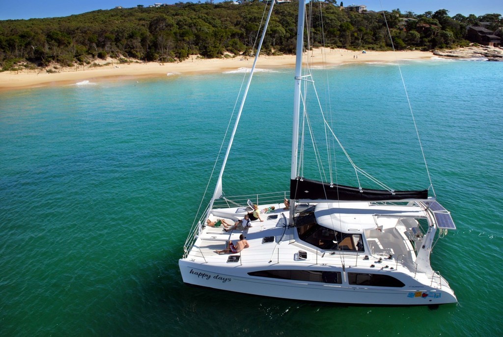 Seawind 1160 sitting pretty at anchor © Whitsunday Rent A Yacht WRAY http://www.rentayacht.com.au